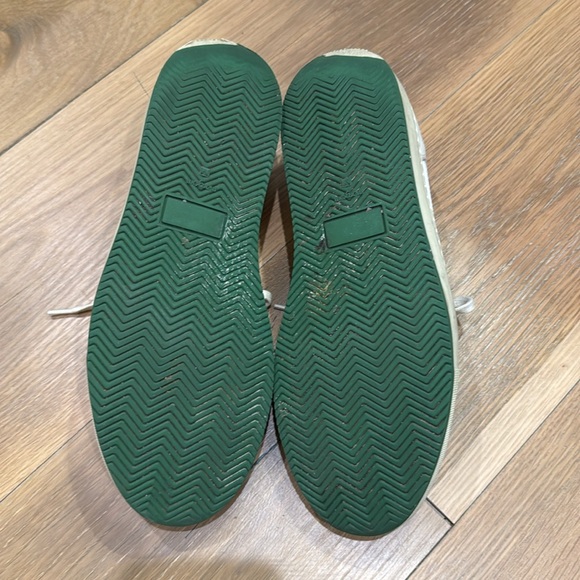Common Projects White and Green Retro 70s Low Sneakers - Picture 10 of 10